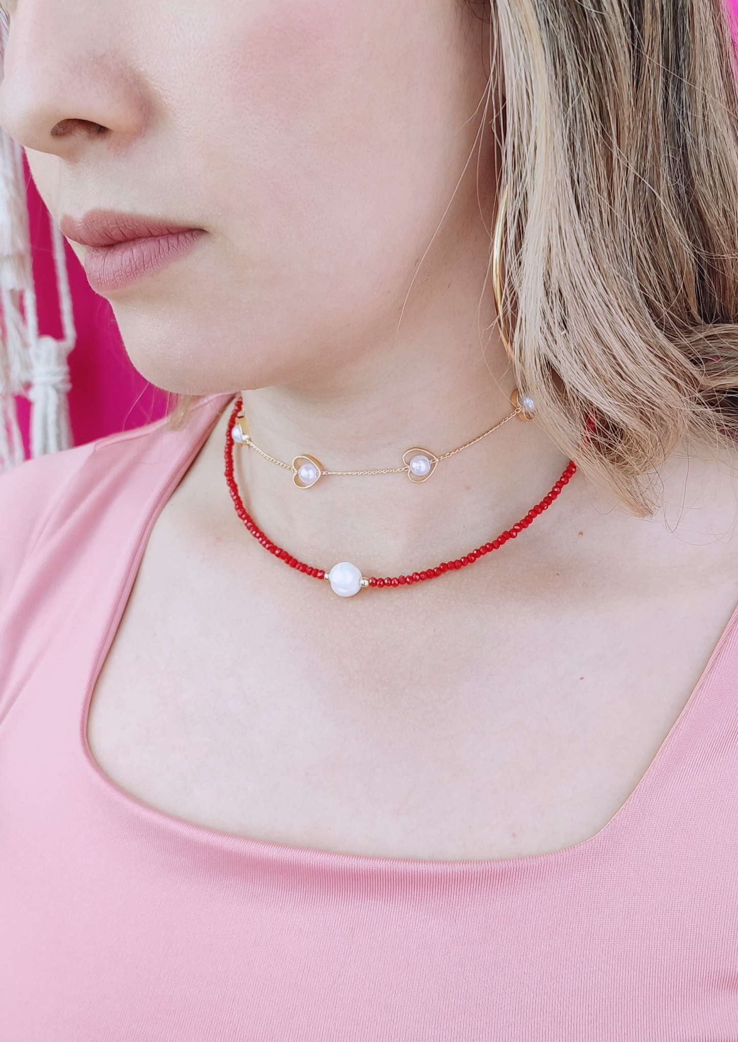 CHOKER MURANO PERLA